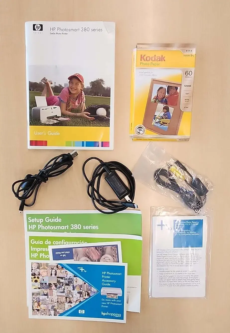 HP Photosmart 385 Compact Digital Photo Inkjet Printer